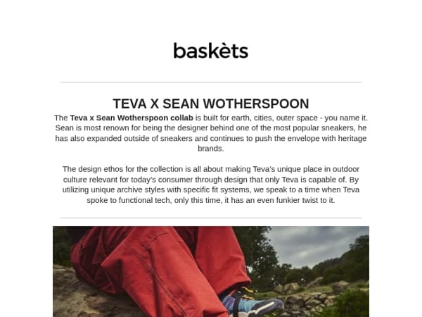Exclusive launch - TEVA x Sean Wotherspoon