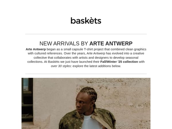 New arrivals from Arte Antwerp