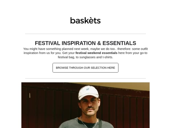 Your festival inspiration & essentials