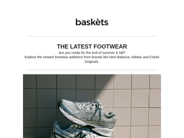 Lots of new footwear just came in