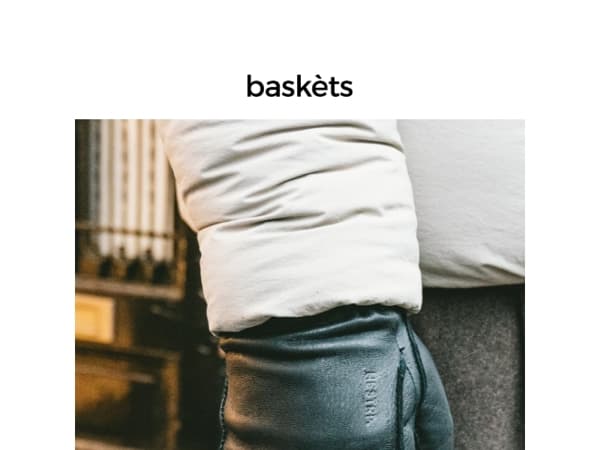 Hestra gloves at Baskèts