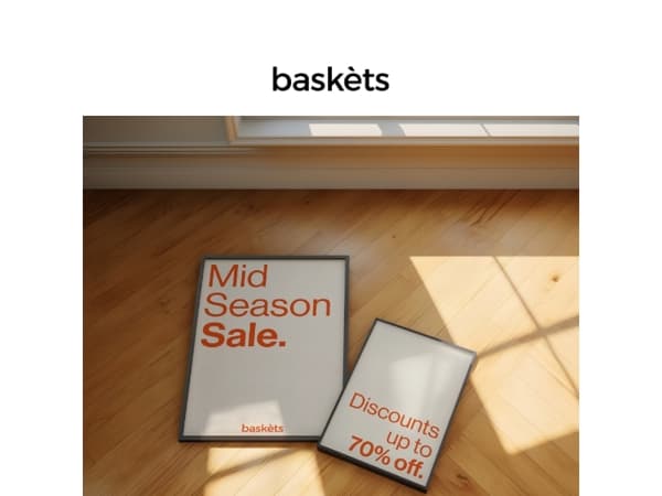 The sale at Baskèts just got an upgrade