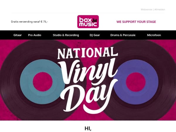 National Vinyl Day