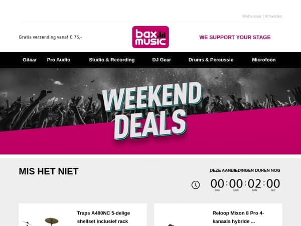 Pssst ... ze zijn er weer