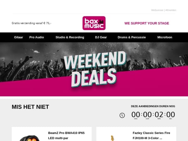 Scoor ze nu of nooit!