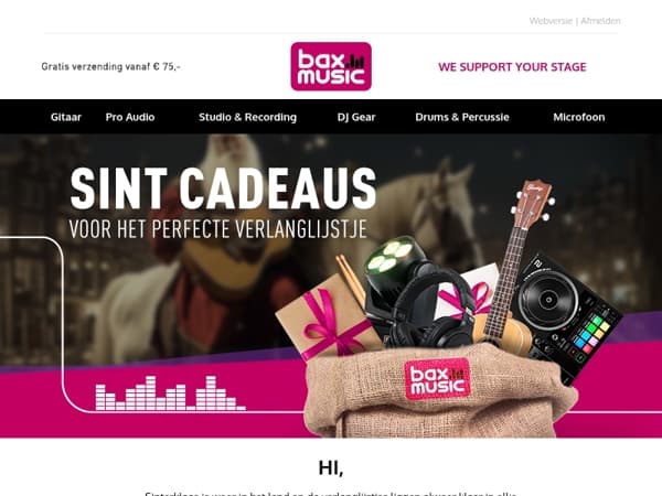 Sint cadeaus voor het perfecte verlanglijstje