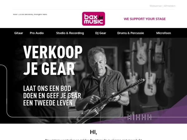 Die gitaar in de kast verdient beter!🎸