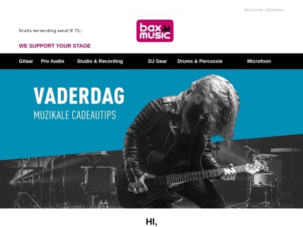 Heb jij al een cadeau voor vaderdag?