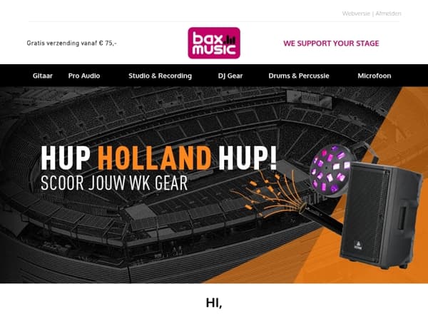 WK Voetbal: heb jij alles in huis voor de aftrap? ⚽🇳🇱