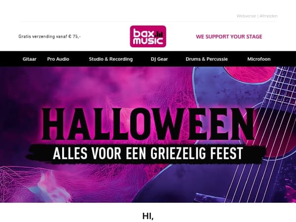 Alles voor een griezelig feest 👻