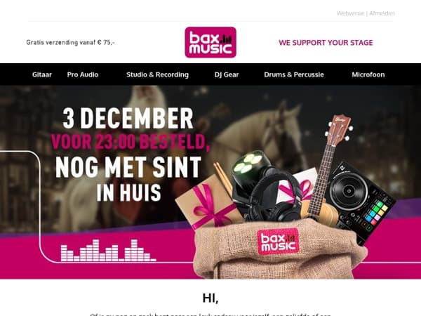 🎁 Scoor nu nog je sinterklaascadeaus!