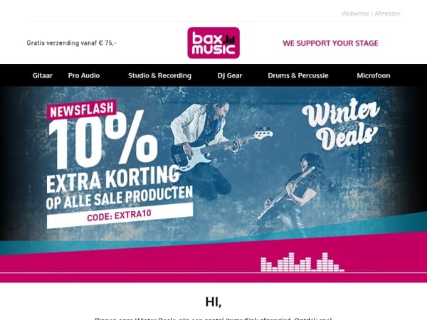 Extra scherp geprijsde producten!