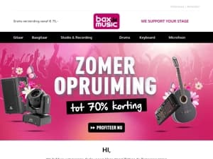 Tot 70% korting