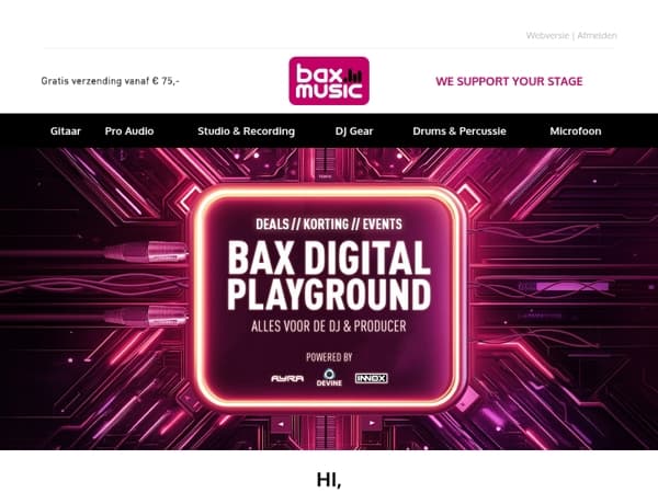Digital Playground 🎧 alles voor de DJ & Producer