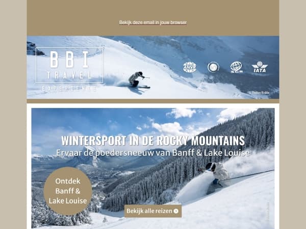 Beleef deze winter de poedersneeuw van Banff & Lake Louise