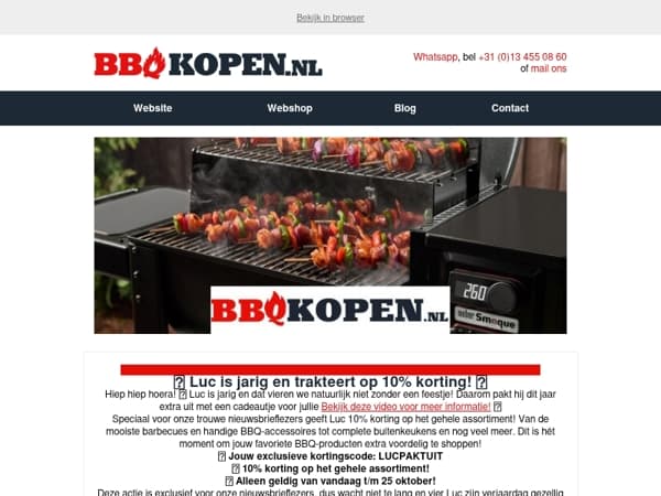 🔥 Exclusieve kortingscode voor nieuwsbrief abonnees 🔥