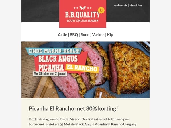 Dag 3 van de Einde Maand Deals met 30% voordeel 🔥!