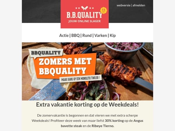 Profiteer van extra korting op de weekdeals!