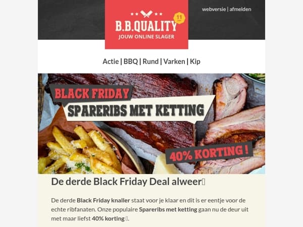 Black Friday bij BBQuality 📣 | De derde knaller alweer🔥
