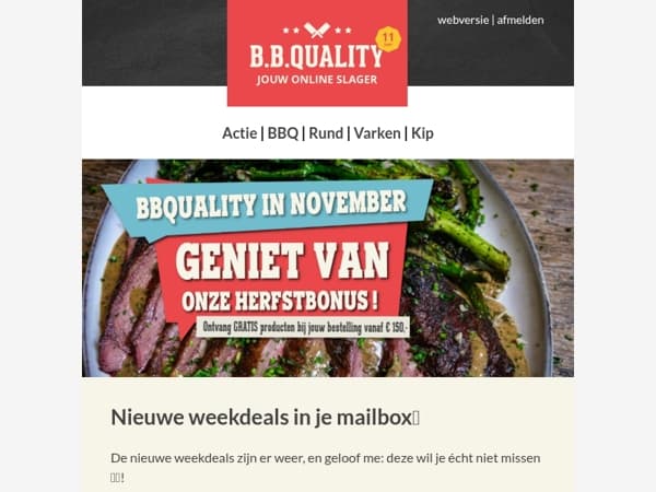 Nieuwe weekdeals om van te genieten🔥!