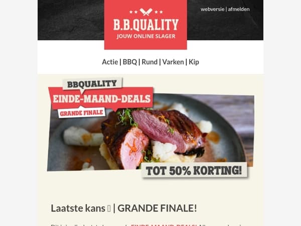 De Grande Finale van Maart | Tot wel 50% korting🔥! 