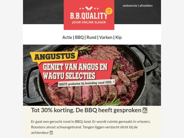 Je BBQ probeert je iets te vertellen 👀.