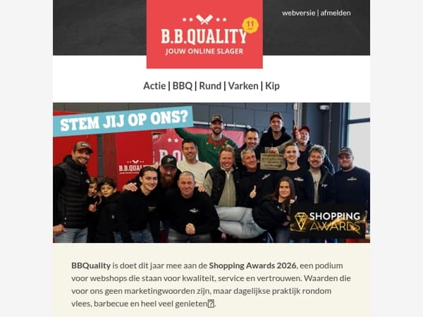 Heb jij al gestemd op BBQuality?🔥