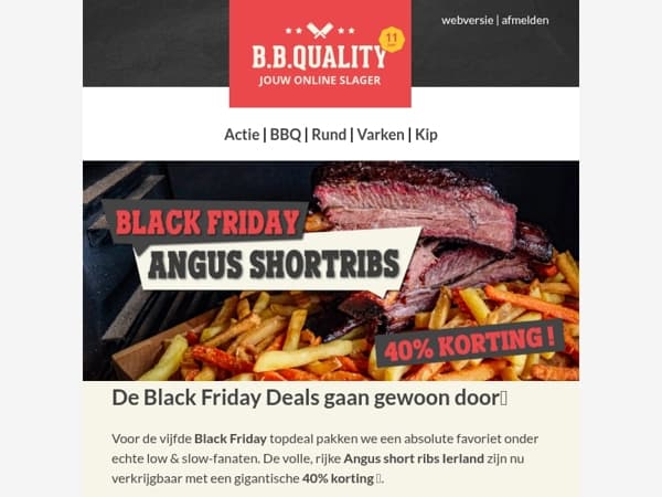 Black Friday Deal 5 bij BBQuality 📣 | We zijn nog steeds niet klaar!🔥