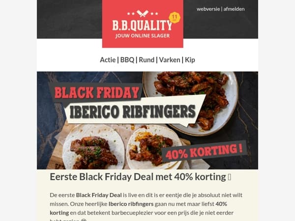 Black Friday bij BBQuality 📣 | Vandaag de eerste deal🔥