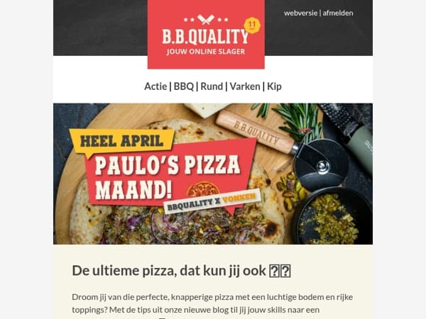 Pizza én steak: de ultieme BBQ-combi🔥