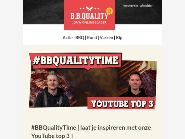 #BBQualityTime | laat je inspireren met onze YouTube top 3 🎥