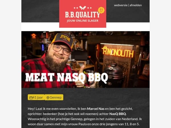 BBQualityTimer van de Maand🔥 Maak kennis met NasQ @NasQBBQ❗
