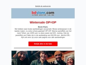 SALE: Winterjassen & Pantoffels