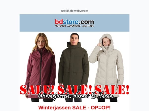 Winterjassen SALE  - OP=OP!