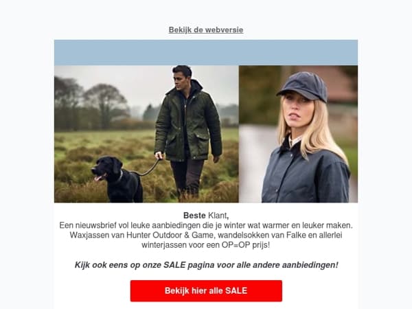 Winter Aanbiedingen: kijk snel!