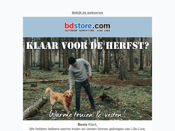 NIEUW: Warme bovenkleding 🍁!