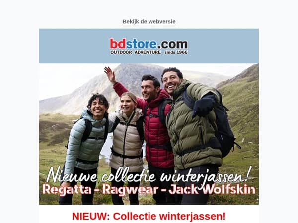 NIEUW: Wintercollectie jassen