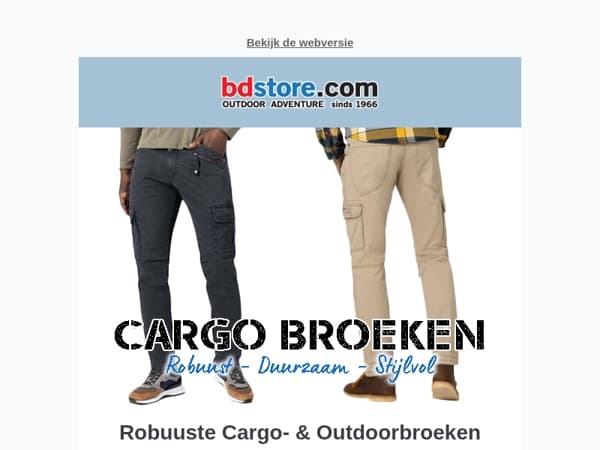 Robuuste Cargo- en Outdoorbroeken