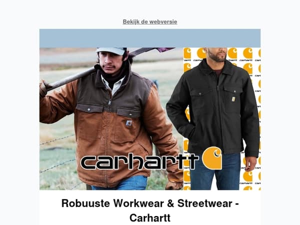 Carhartt Tijdloze Work- & Streetwear