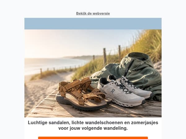 De ideale zomer wandeluitrusting voor jou