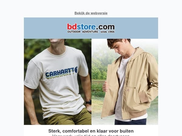 Geen gedoe, gewoon goede kleding!