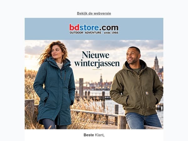 Nieuwe winterjassen van mooie merken!