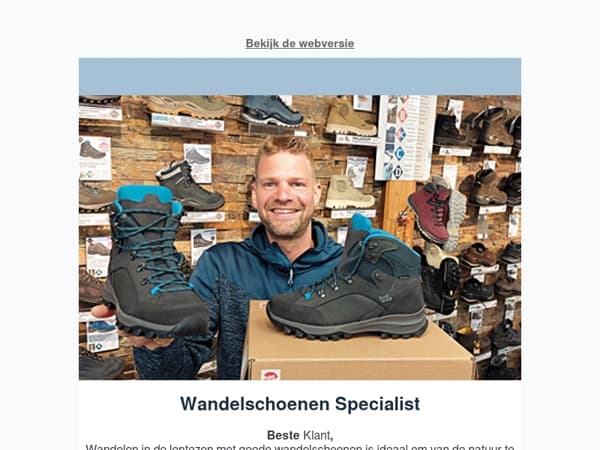 Wandelen met een Lente zon!