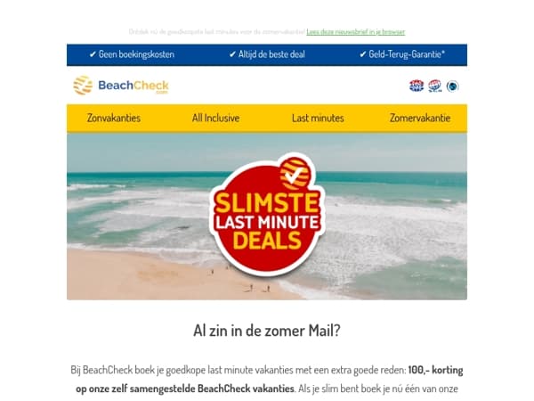 Deze Last Minute Deals wil je niet laten liggen
