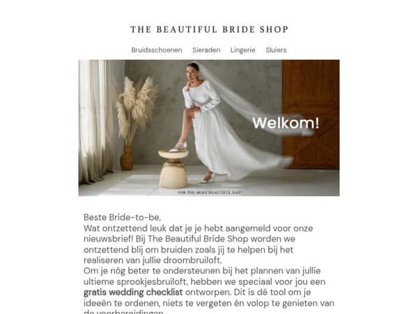 Welkom bij The Beautiful Bride Shop 👰🏼‍♀️
