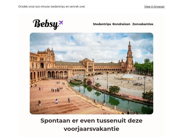 Spontaan er even tussenuit deze voorjaarsvakantie