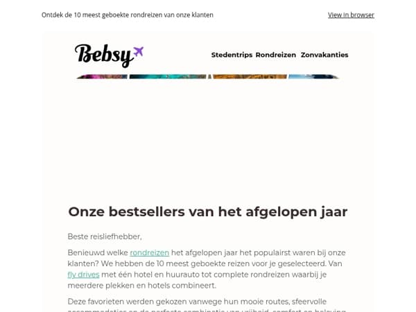Dit zijn de 10 meest geboekte rondreizen van het afgelopen jaar