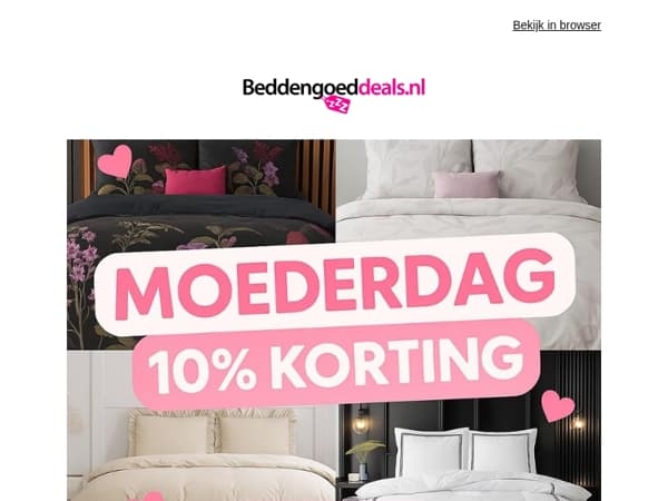 💝 Fijne Moederdag! Profiteer van extra korting