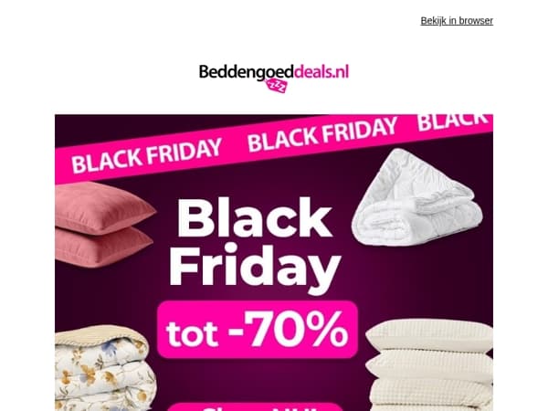 🖤 Profiteer van Black Friday Deals!