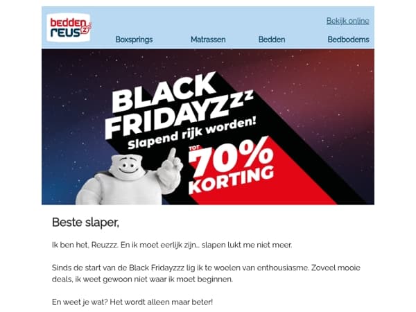 De Black Fridayzzz gaan door…
